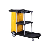 Carro de Limpieza tipo Hotelero Set X 4 Unidades