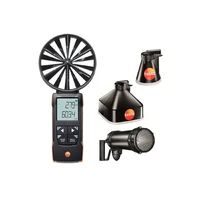 Set Anemómetro de Molinete con Conos de Medición y Estabilizador Testo 417