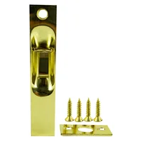 Falleba Tipo Bascula Dorada Con Tornillos 4" Discover