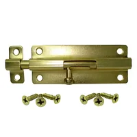 Pasador Comun Con Tornillos Dorado 4" Discover