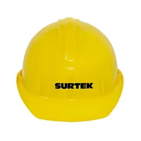 Casco de Seguridad Con Ajuste de Intervalos Amarillo Surtek