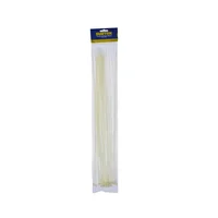 Set x 25 Amarres Plásticos Blancos 450 mm x 4.8 mm Surtek
