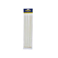 Set x 50 Amarres Plásticos Blancos 300 mm x 4.6 mm Surtek
