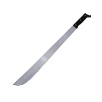Machete Troquelado Recto 20'' Mango Color Negro Surtek