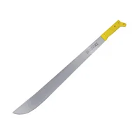 Machete Laminado Recto 24'' Mango Color Amarillo Surtek