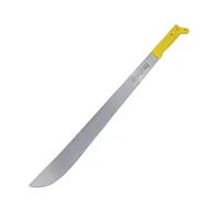 Machete Laminado Recto 16'' Mango Color Amarillo Surtek