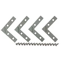 Esquinero Plano 1-1/2Pg 4Und Galvanizado