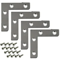 Esquinero Plano 2Pg 4Und Galvanizado