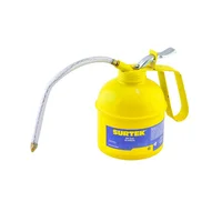 Aceitera Flexible 473 ml 16 Oz Metálica con Bomba Surtek