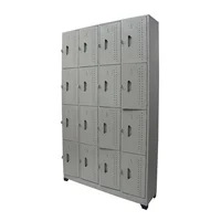 Locker IMG 16 Puestos Gris Set X 5 Unidades