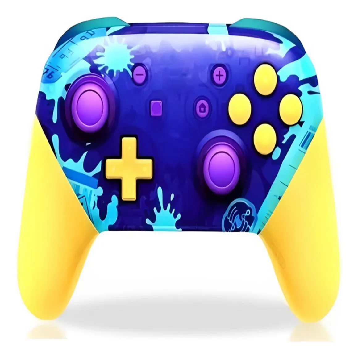 Control Inalámbrico para Nintendo Switch Compatible con PC Amarillo ...