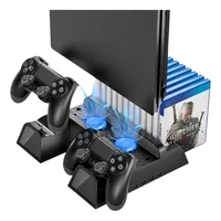 Base Vertical Refrigerante PS4 Fat Pro Slim Porta Juegos Genérico