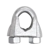 Perro Para Cable Guaya 1/2" Hierro Surtek Anticorrosión