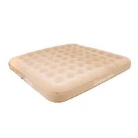 Colchón Inflable Automático Con Batería King Color Beige