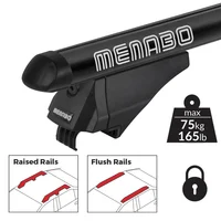 Menabo Juego Barras Techo Tiger Black Xl 130Cm