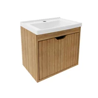 Mueble De Baño Con Lavamanos Graz - Almendra