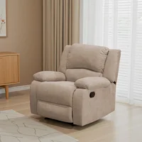 Silla Reclinable 1 puesto Sull Estatica Tela Camel
