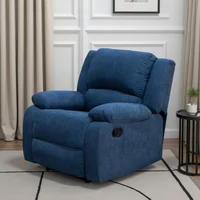 Silla Reclinable 1 puesto Sull Estatica Tela Azul
