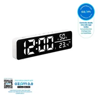 Reloj Despertador Inteligente Temps Con Sensores