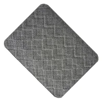 Tapete Decorativo 45 cm X75 cm Rombos Gris