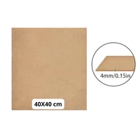 Pack X5 Laminas Tabla Madera Mdf 40x40 Amoblar