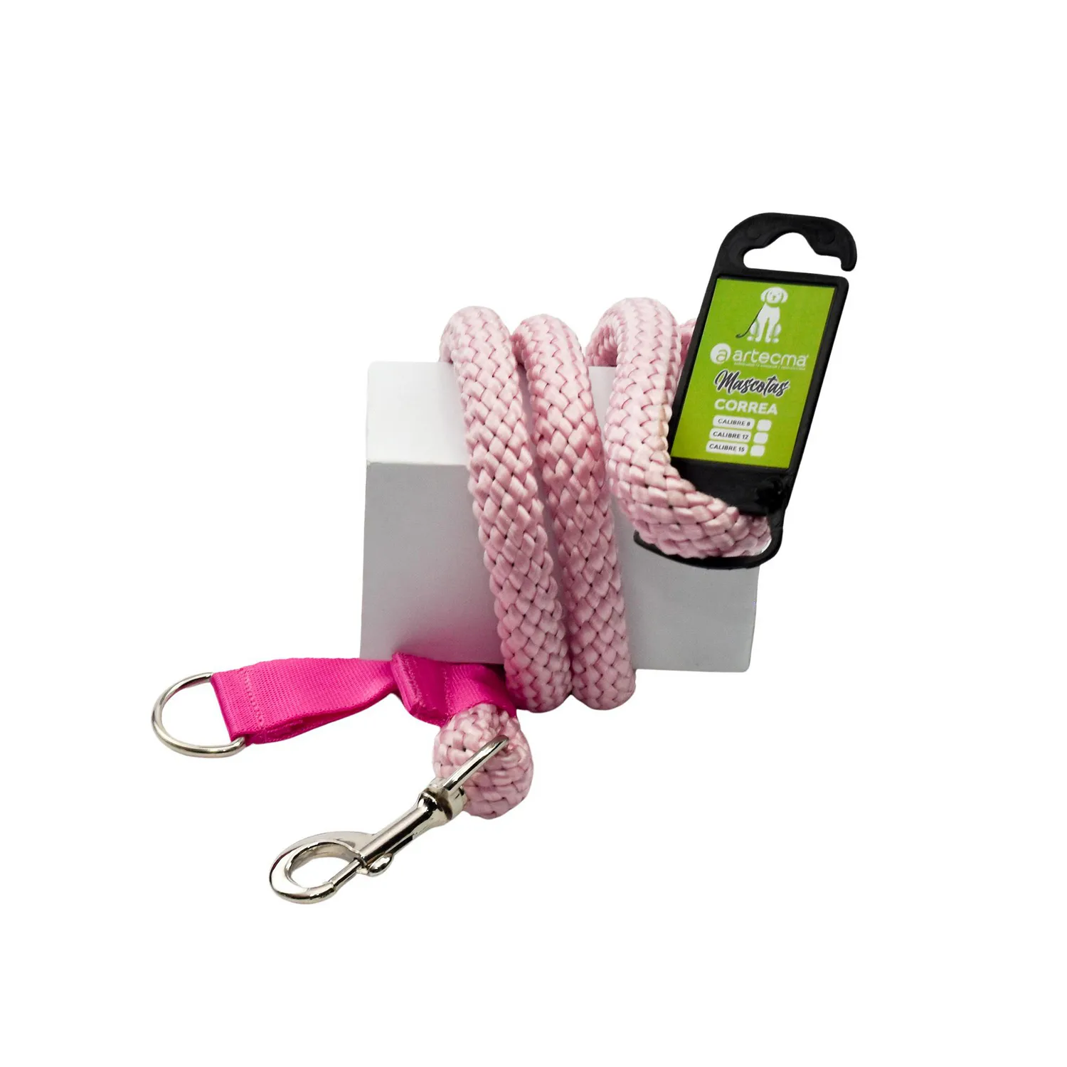 Correa Polo Calibre 15 Rosado 120cm