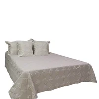 Tendido Paris Full Queen Doble Faz Blanco- Beige Fundas Blancas