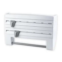 Porta Rollos Cocina 4en1 Dispensador Aluminio Papel Especias