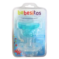 Bebesitos Chupo Bebesitos x2 Retráctil y Con Autoprotección