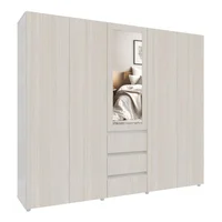 Closet Covalt 200X230X50Cm Niebla Blanco