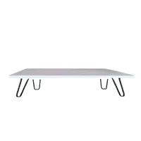 Mesa de Centro 48X48X21Cm Blanco