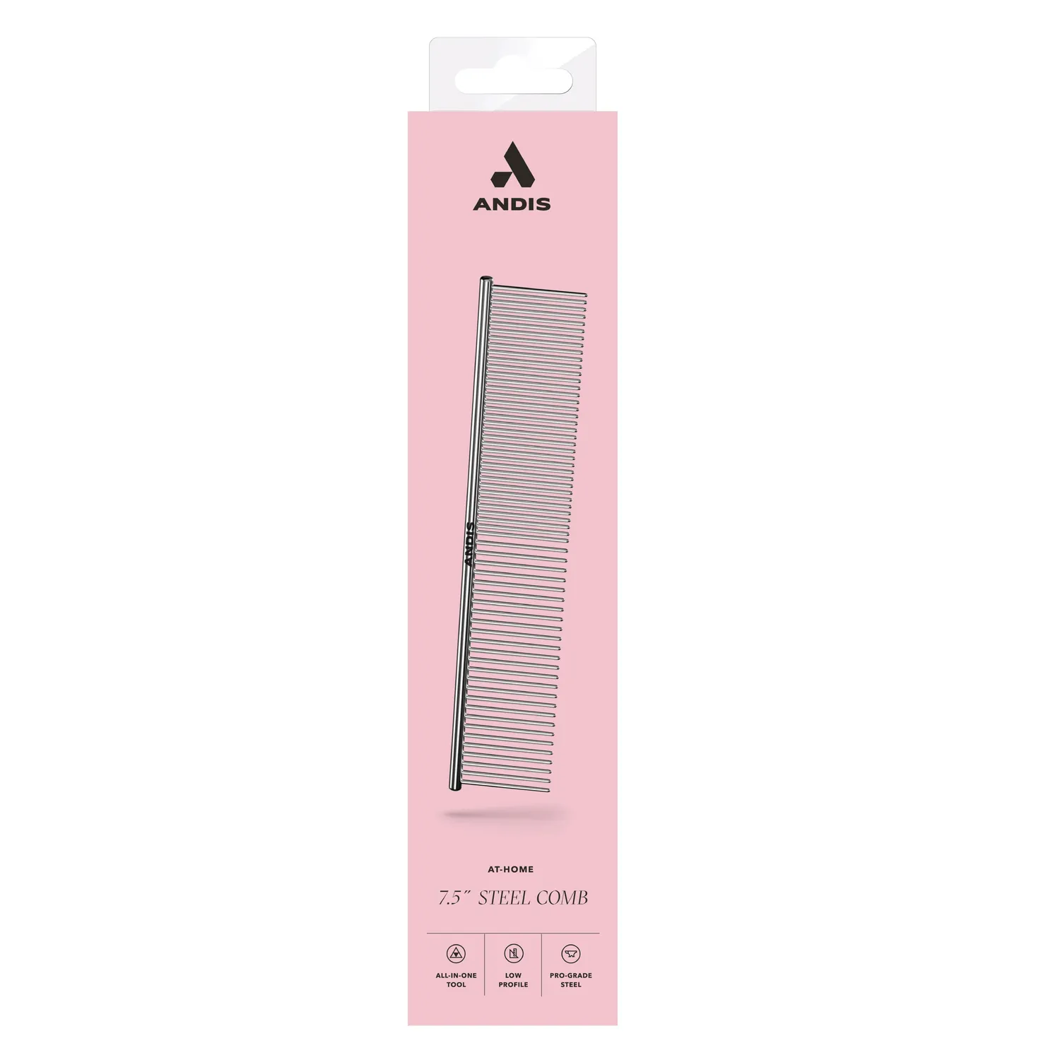 Peine Peluqueria Canina Acero N 7 1/2 4