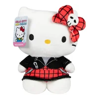 Peluche Coleccionable Hello Kitty Red Punks 20 cm Moño Rojo