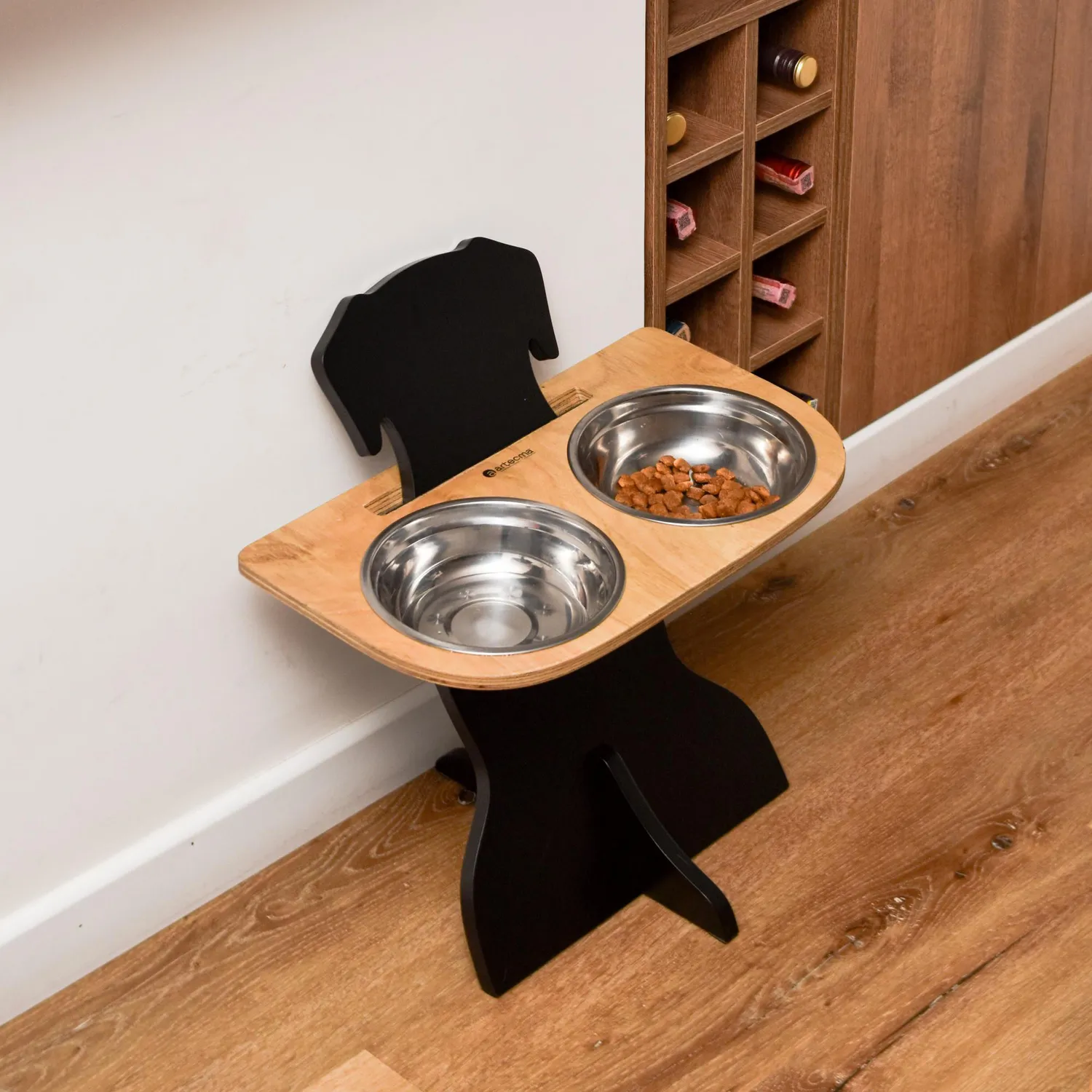 Comedero Ergonómico Graduable Perros Raza Grande A Mediana