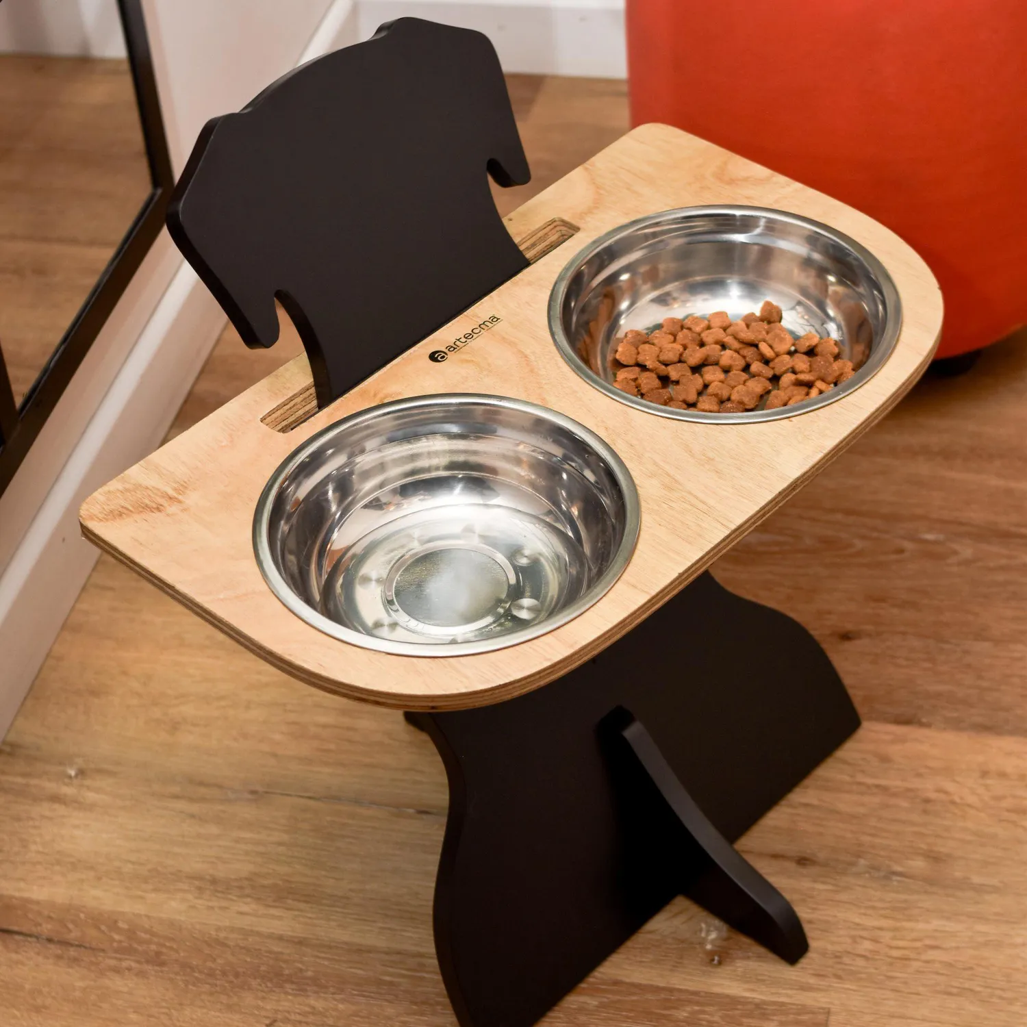 Comedero Ergonómico Graduable Perros Raza Grande A Mediana 4