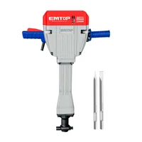 Demoledor 2200 W Industrial Uso Rudo con Maletín Emtop