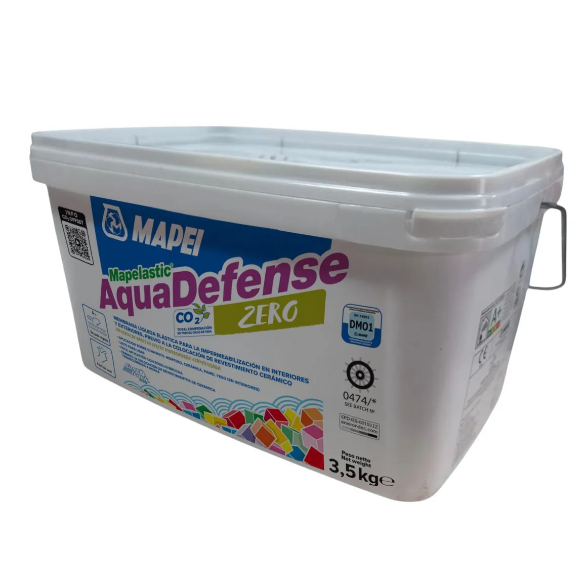 Mapelastic Aquadefense Zero Mapei - Homecenter.com.co
