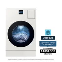Samsung Lavadora Secadora Carga Frontal Bespoke 26 Kg Wd26fb8690beco Blanco