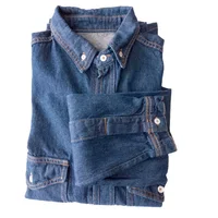 Camisa Jean Indigo Hombre Talla XXL Ubermann
