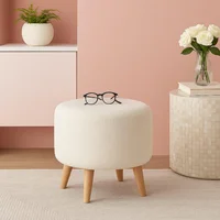 Puff ovejo tapizado 40x40x40cmblanco