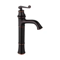 Monocontrol Lavamanos Alto Negro Consumo 10.5 l/min