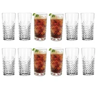 Set x12 Vasos Largos Carats 410 ml