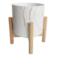 Matera Mármol Con Base 15x22 Cm Blanco Marble
