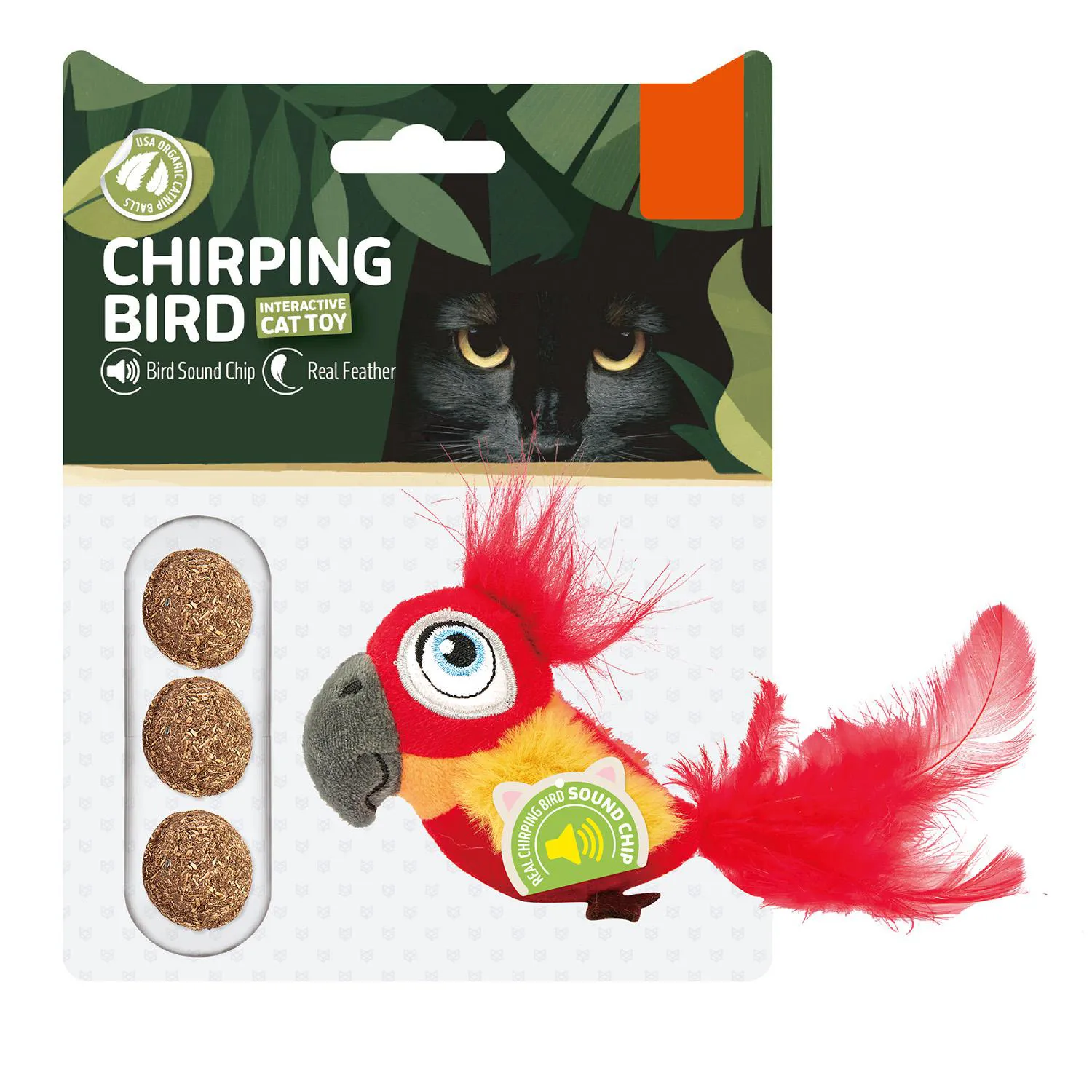 Loro Con Sonido Catnip
