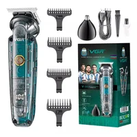 Maquina Patillera y Nasal 2 En 1 Vgr-949 Inalambrica Ipx6 Waterproof