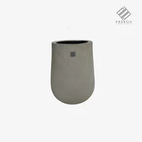 Matera en Cemento tipo Gota de 50 cm Alto x 32 cm Diámetro Set X 6 Unidades