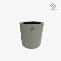 Matera en Cemento tipo Tubular de 40 cm Alto x 40 cm Ancho Set X 3 Unidades