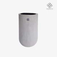 Matera en Cemento tipo Gota de 60 cm Alto x 33 cm Diámetro Set X 3 Unidades