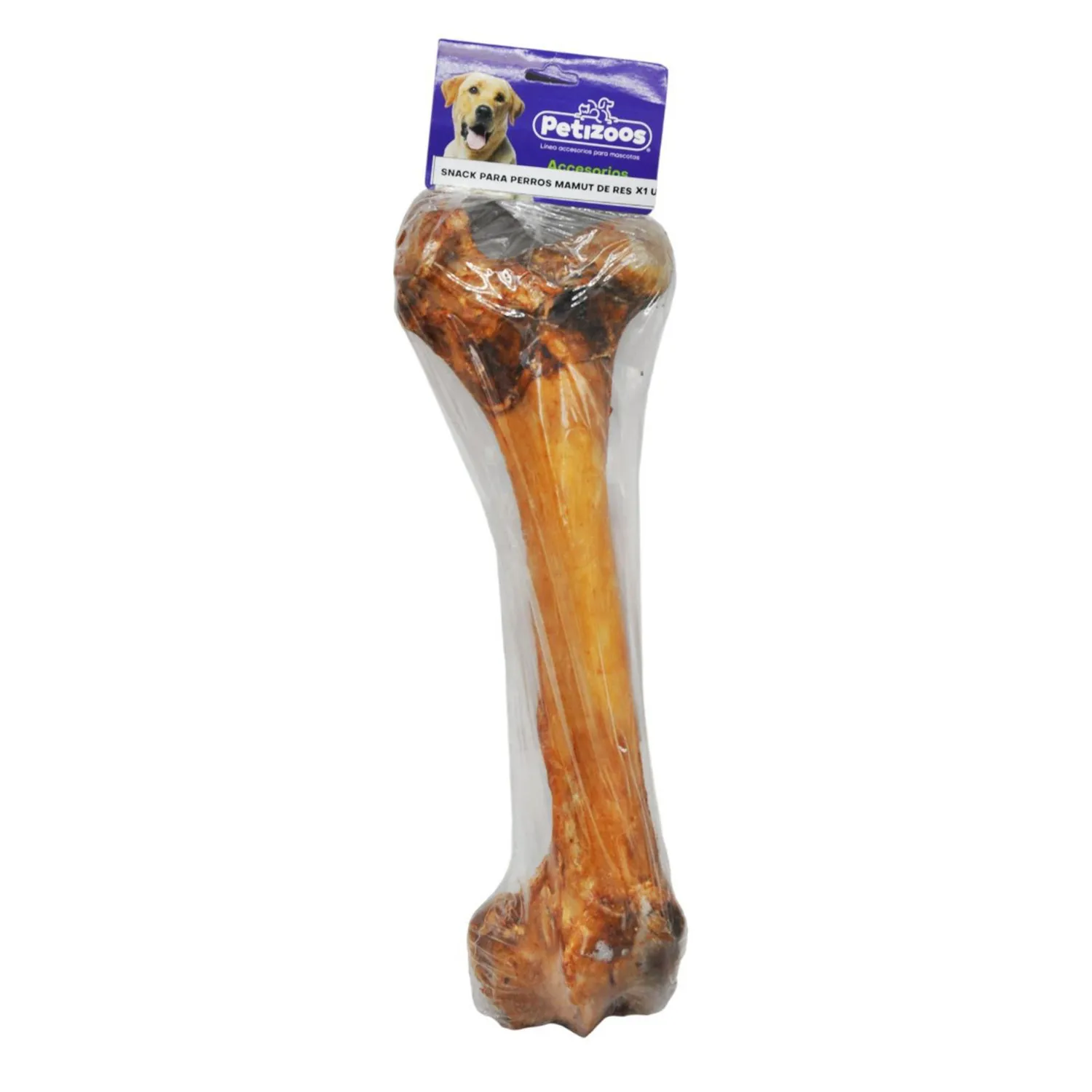 Snack Perro Mamut De Res X1 Unidad Petizoos