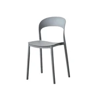 Silla Patrick gris Oscuro con Espaldar